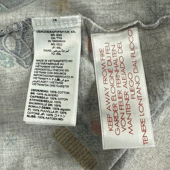 Star Wars Christmas Winter Pajama Pants Men's 2XL Darth Vader Storm Troopers - Picture 8 of 8